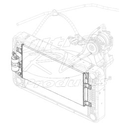 W8003556  -  Condenser & Receiver Drier Asm - Workhorse W-Series 07+